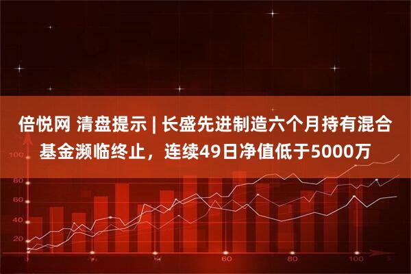 倍悦网 清盘提示 | 长盛先进制造六个月持有混合基金濒临终止，连续49日净值低于5000万
