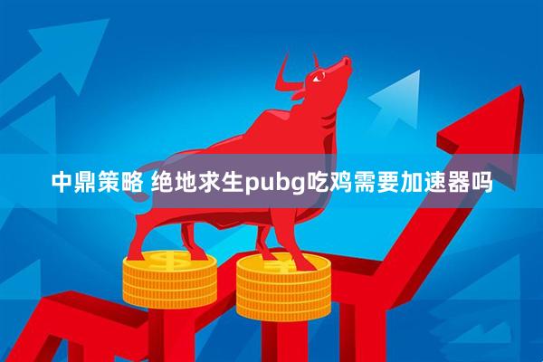 中鼎策略 绝地求生pubg吃鸡需要加速器吗